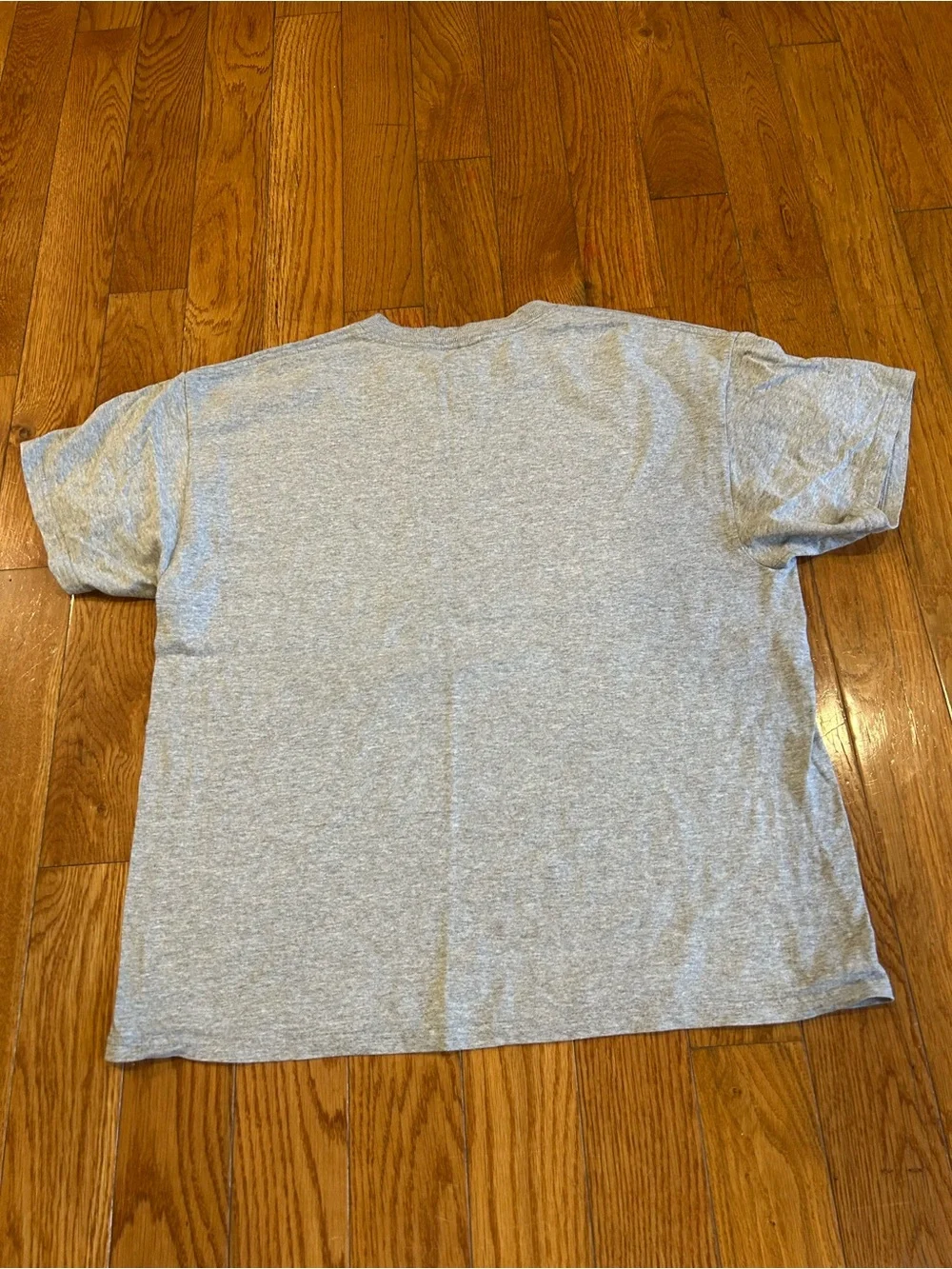 Vintage Best Dad In The World Baseball T-Shirt Delta Pro Weight Gray Men's Large